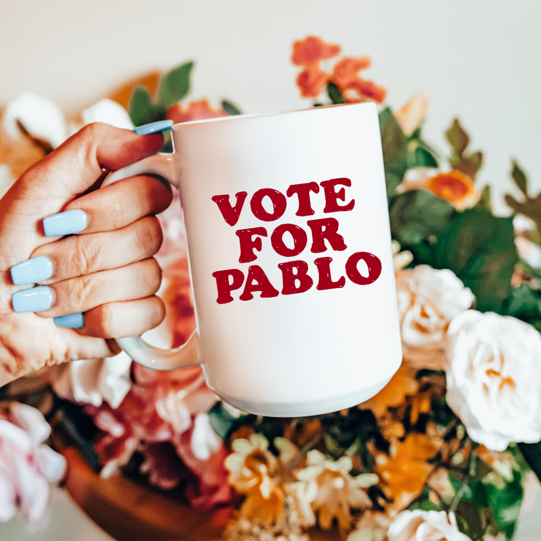 'Vote for Pablo' Trujillo 12oz. Coffee Mug