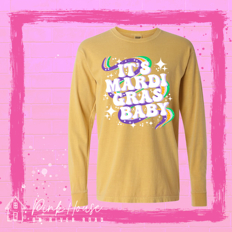 It's Mardi Gras Baby! Louisiana Mardi Gras Tee