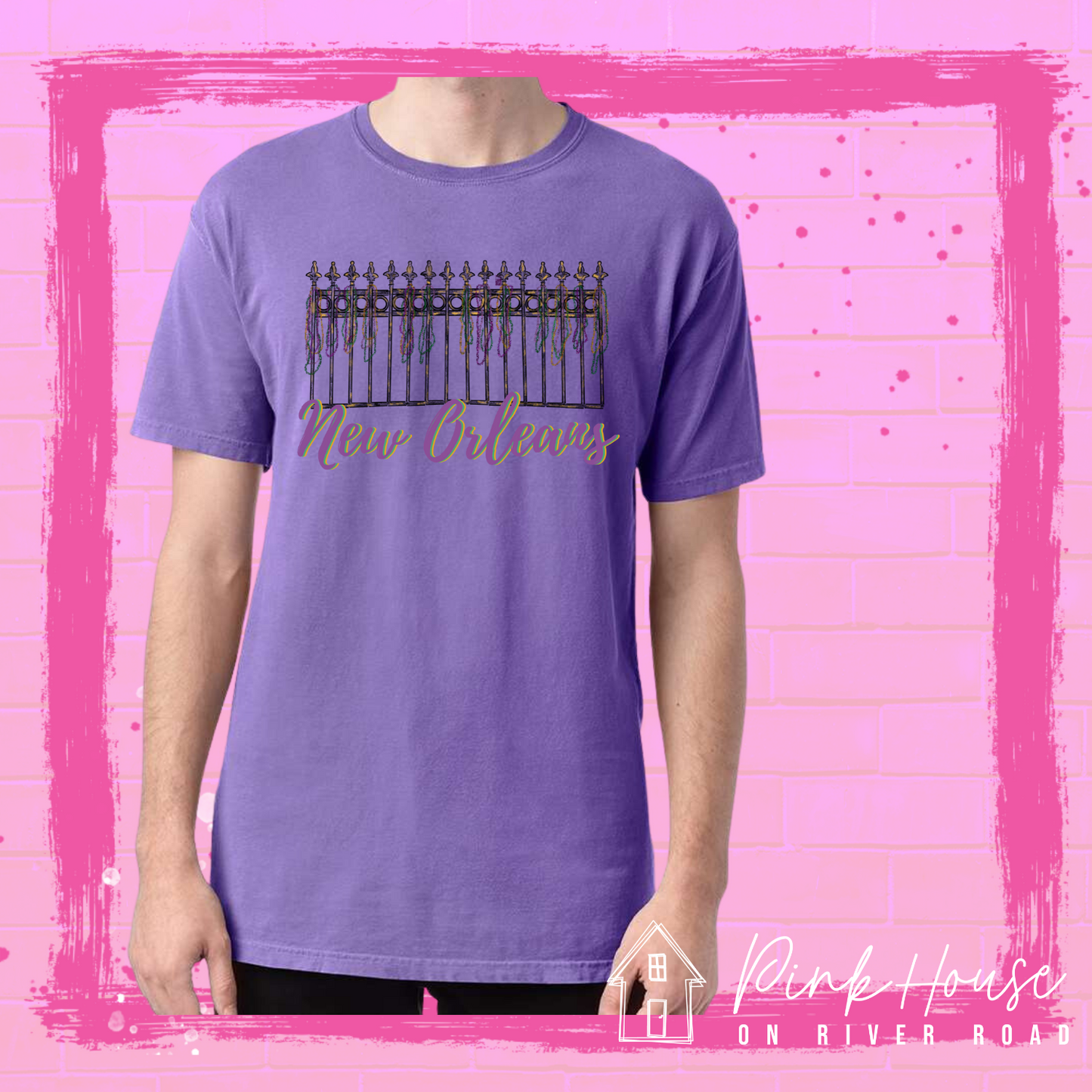 New Orleans Wrought Iron Tee
