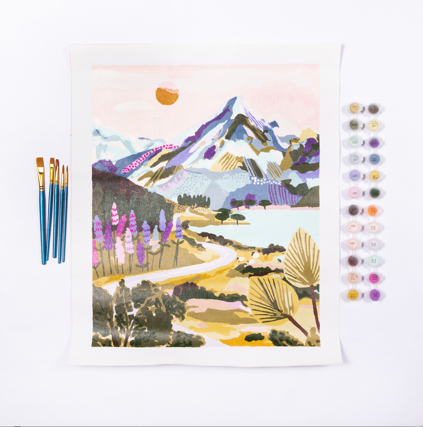 Mt Cook  Paint by Numbers Deluxe
