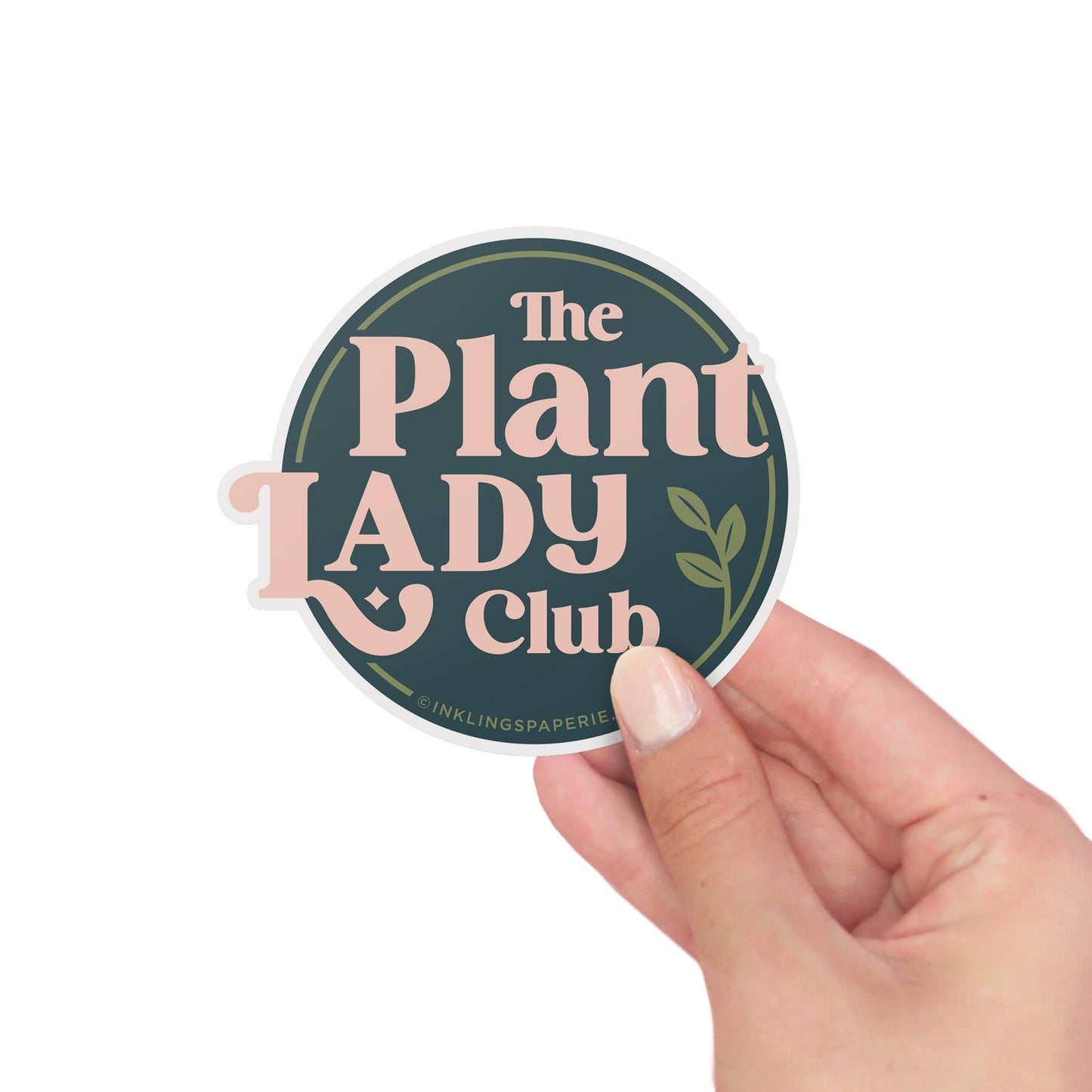 Vinyl Sticker -  Plant Lady Club