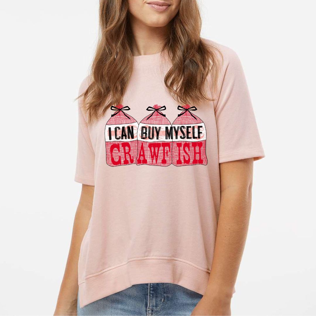 I Can Buy Myself Crawfish Louisiana Crawfish Boil Graphic Tee