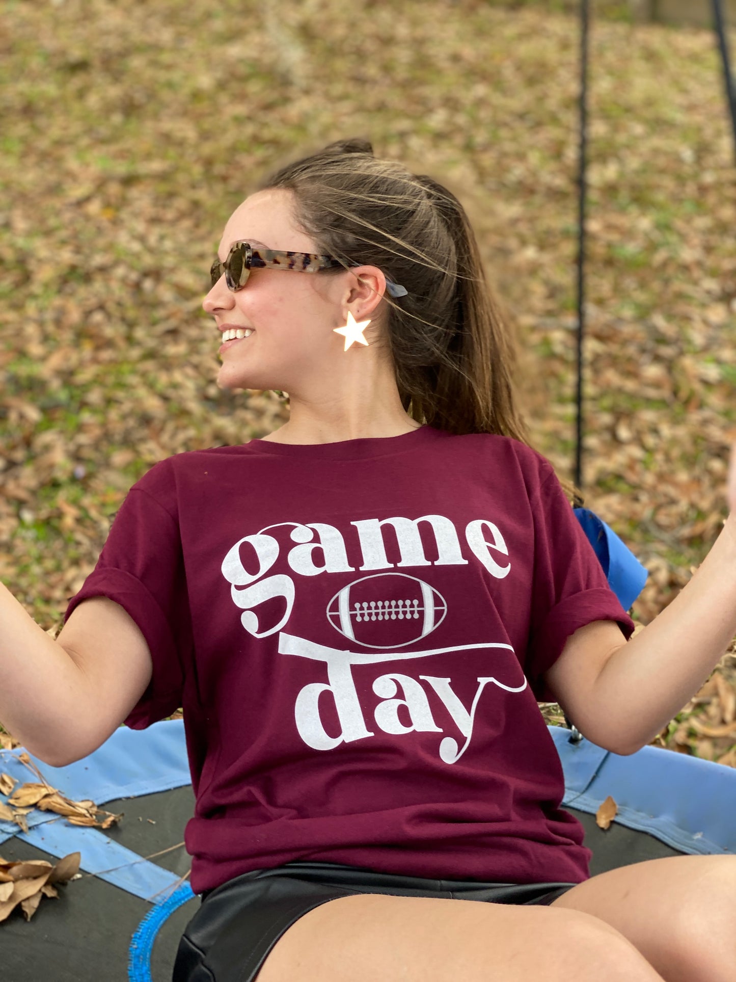 Football Game Day Graphic Tee