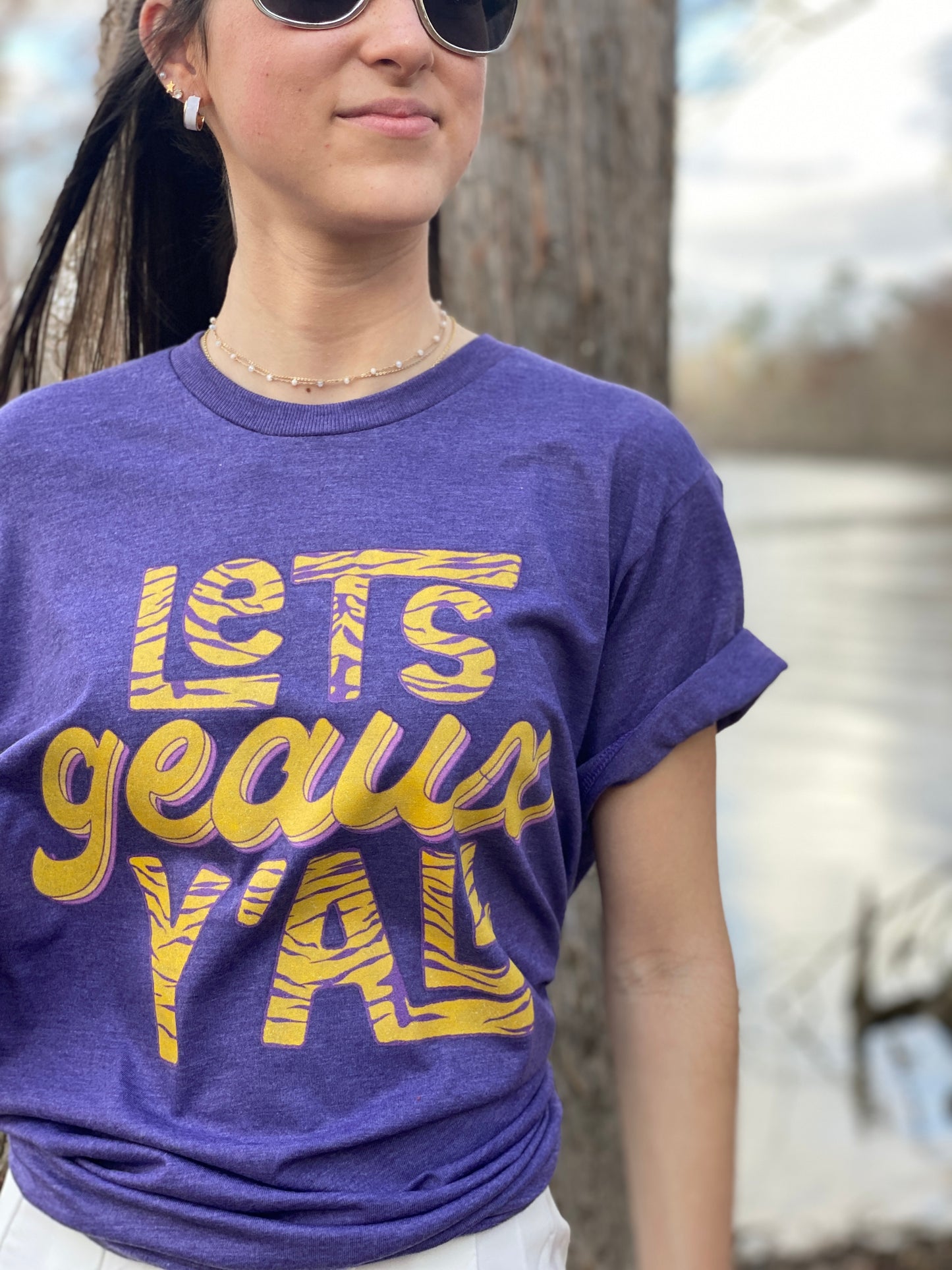 Let's Geaux Y'all Tee