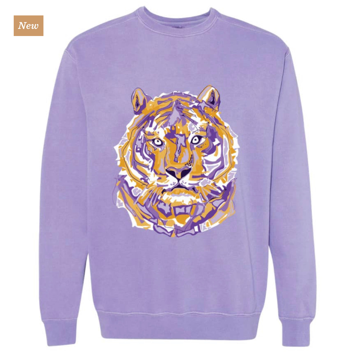 Layered LSU Tiger Sweatshirt