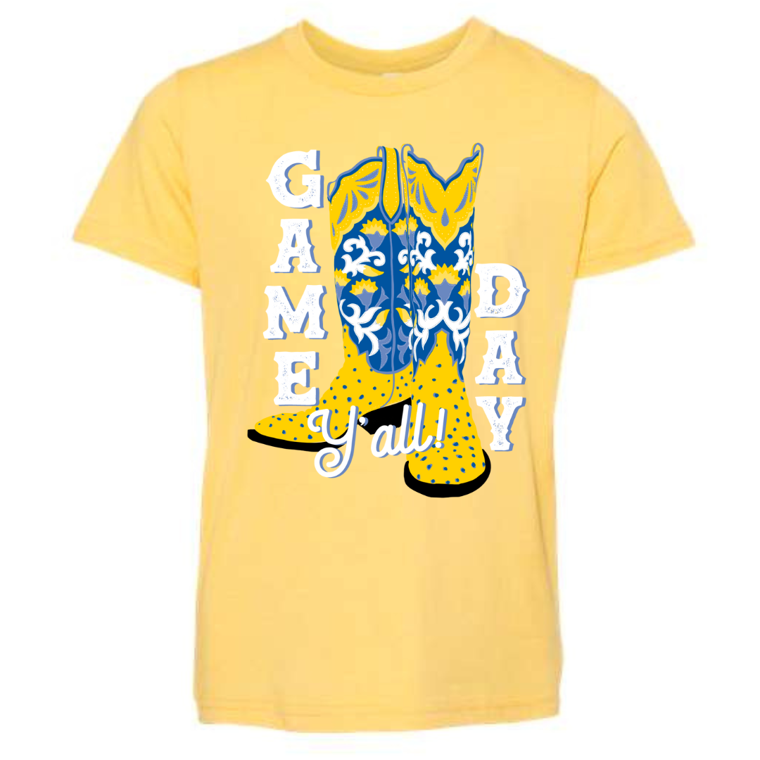 McNeese It's Game Day Y'all Graphic Tshirt