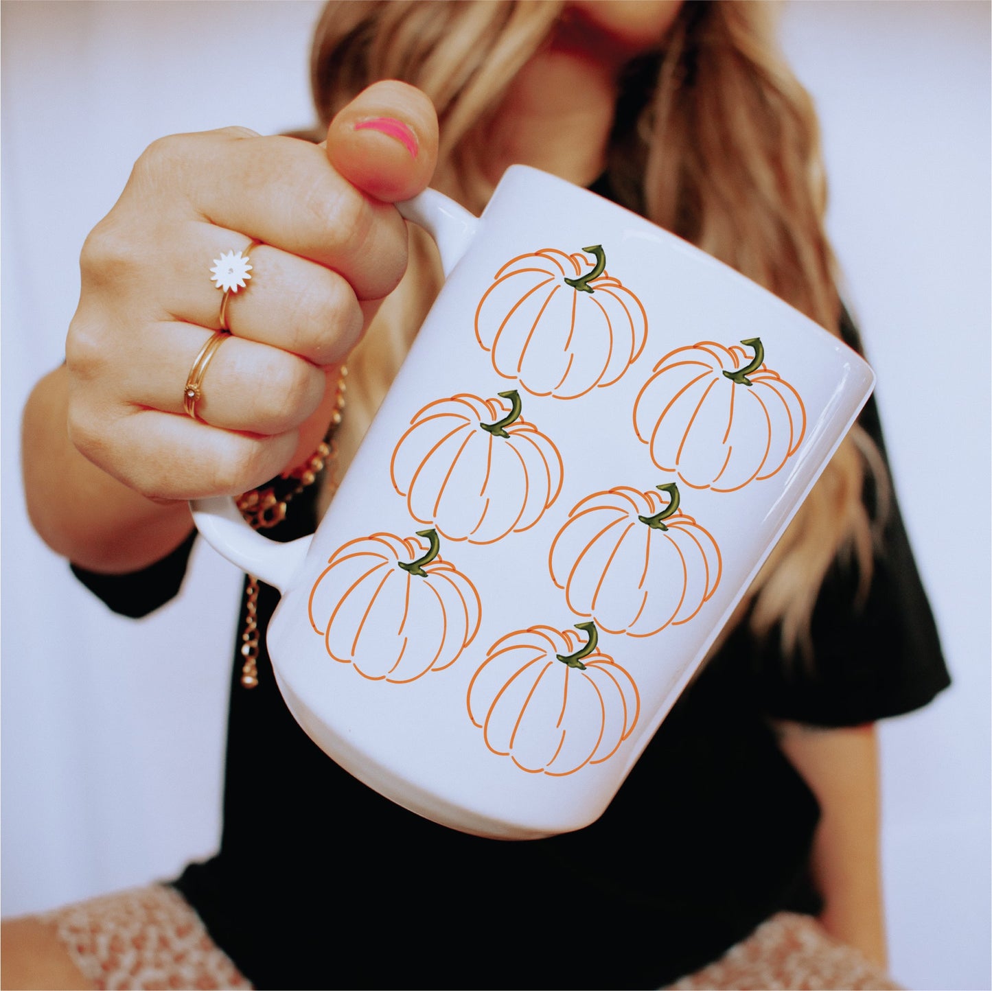 Pumpkin Trio Coffee Mug