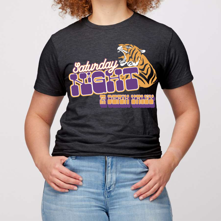 Saturday Night in Death Valley | Louisiana Football Gameday T-Shirt