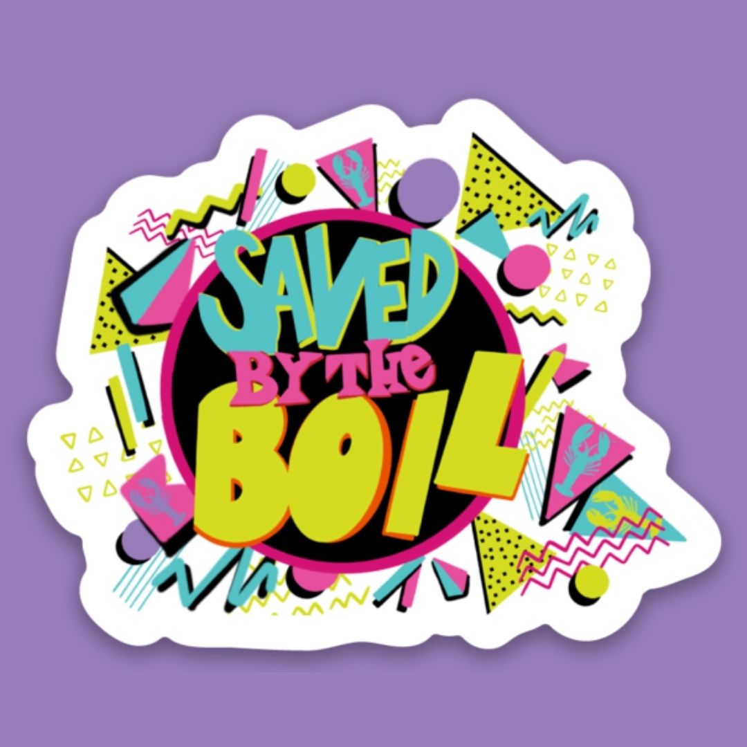 Saved by the Boil Crawfish Sticker