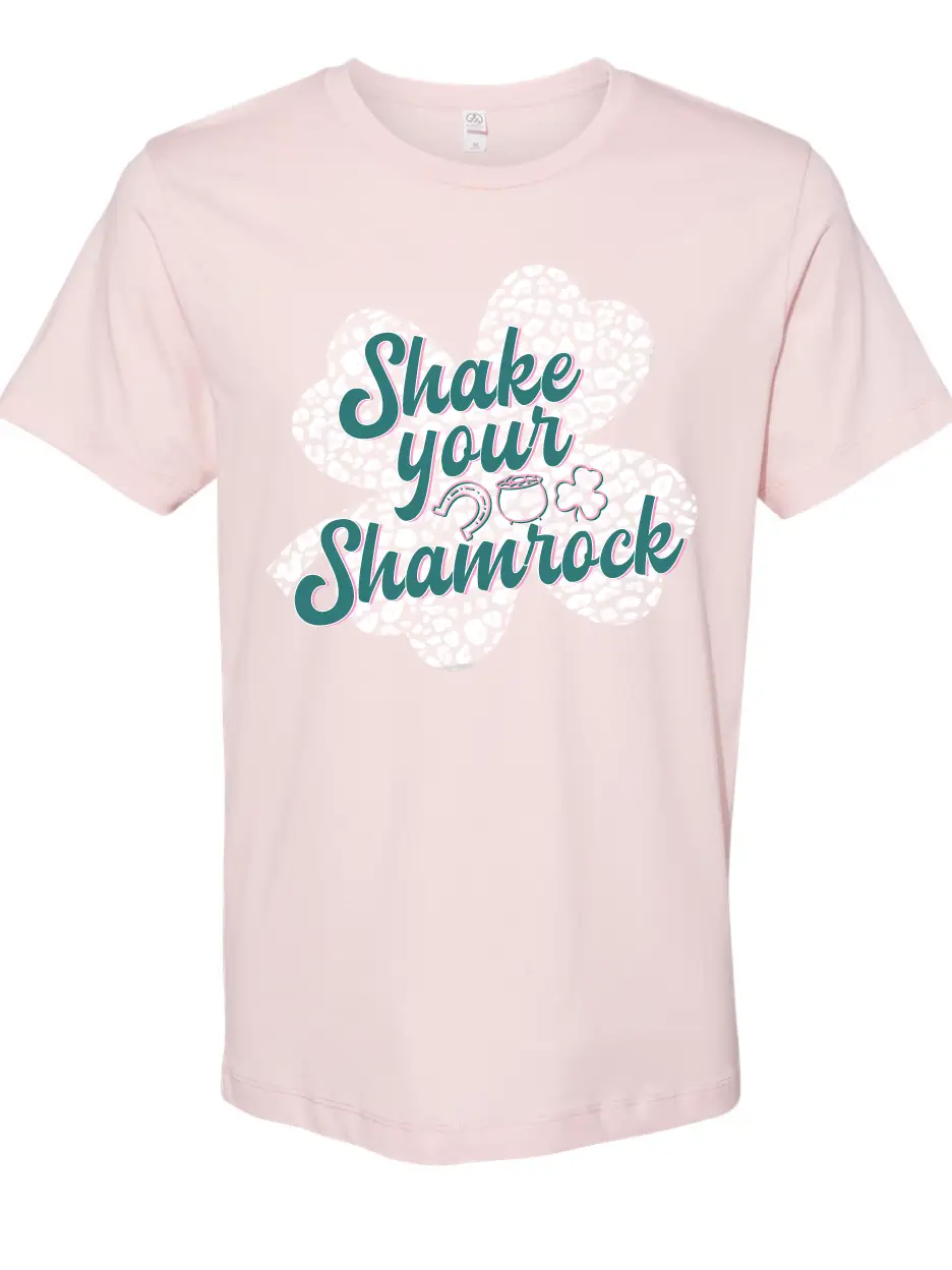 Shake Your Shamrock St. Patrick's Day Graphic Tee