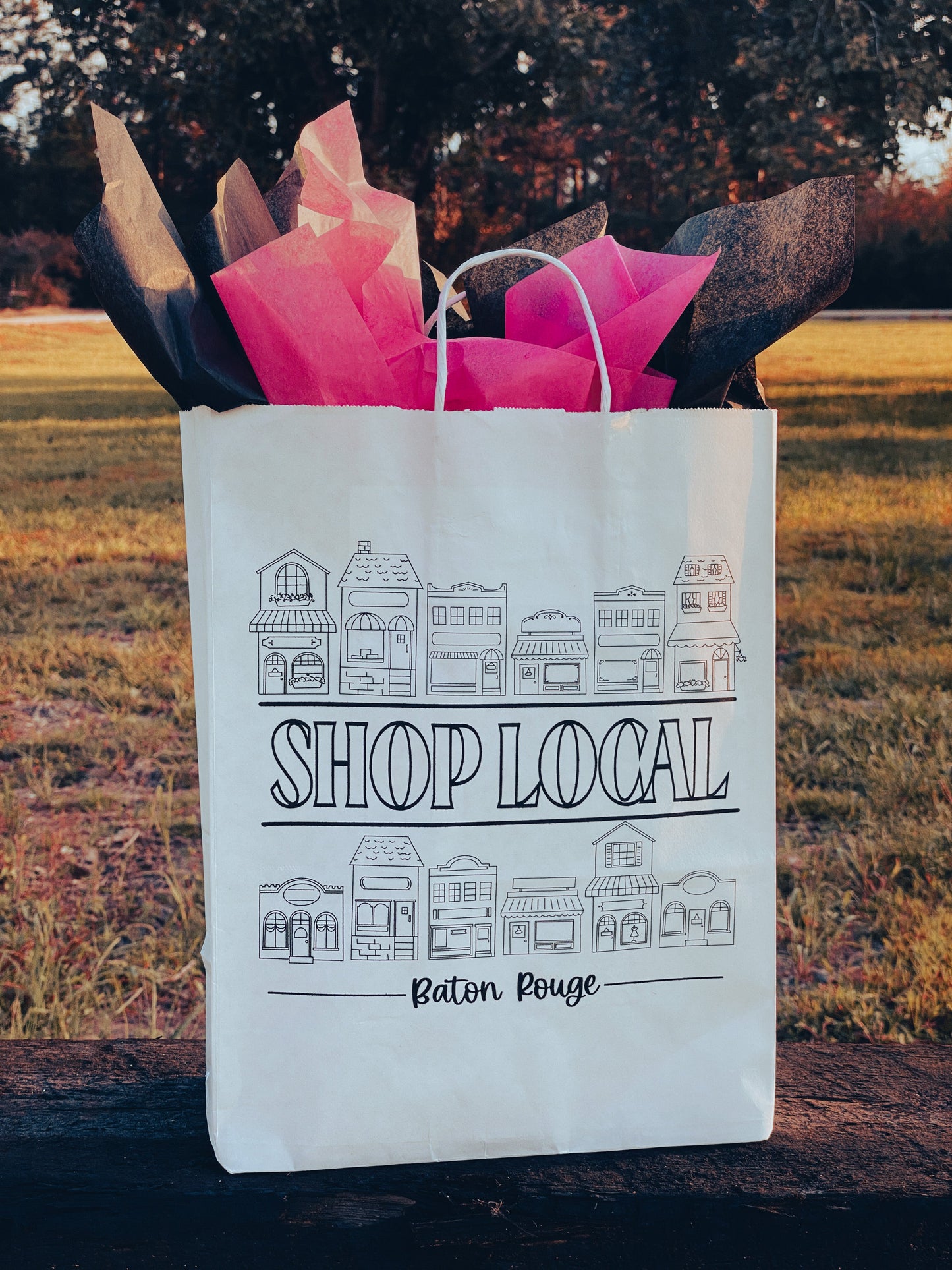 Shop Local - Custom Paper Gift Bags