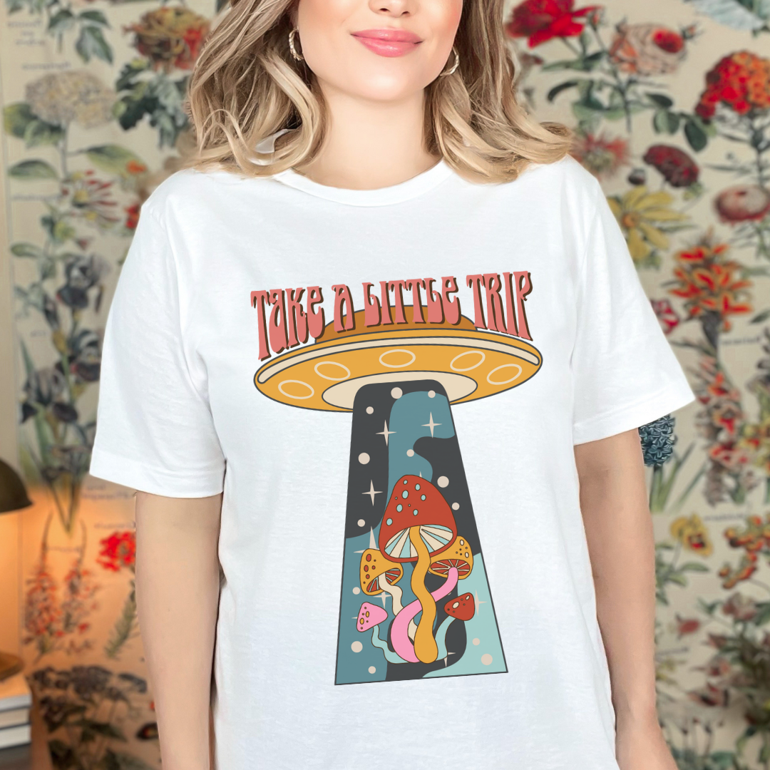 Take a Little Trip Retro Tee