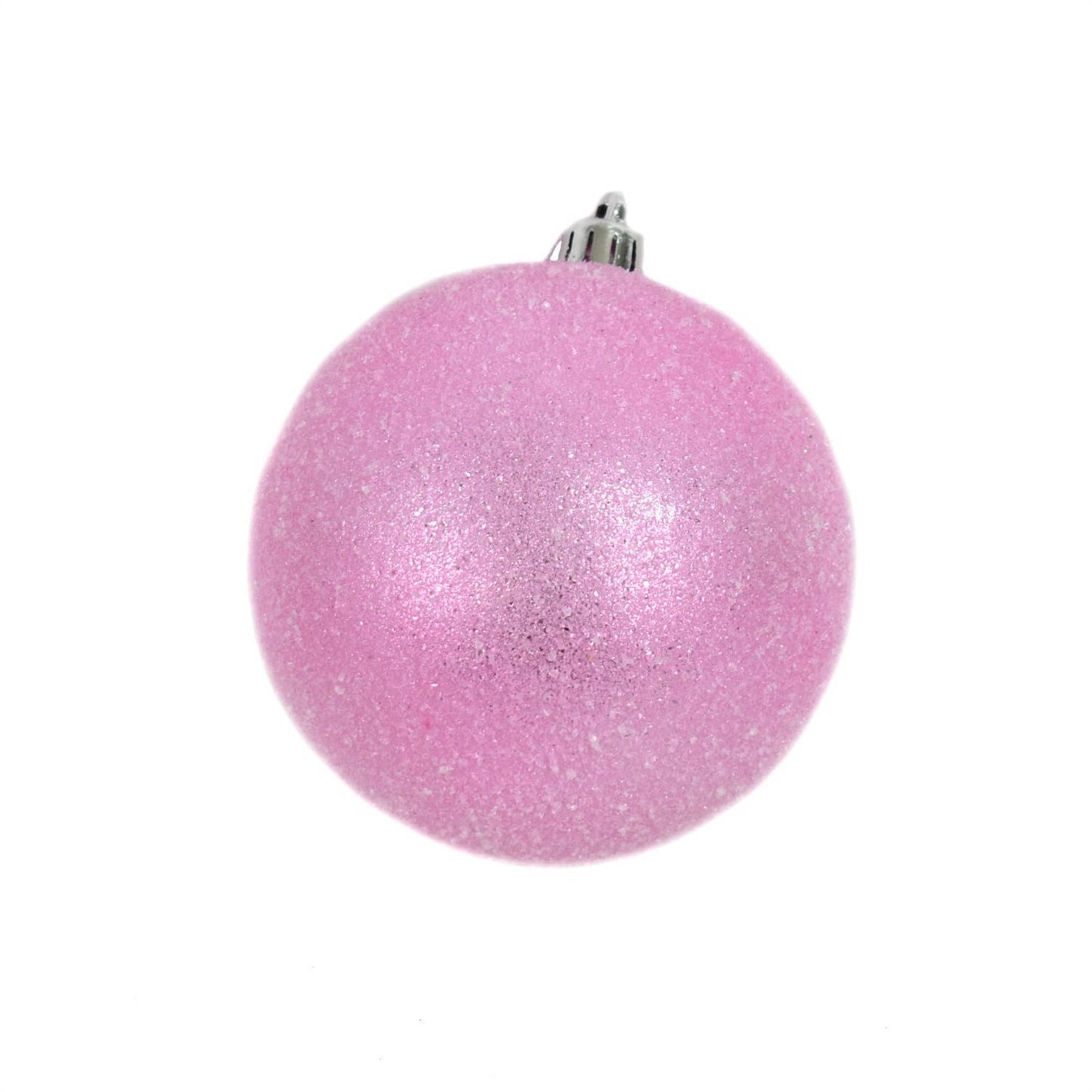 Pink Sparkle Traditional Christmas Ball Ornament