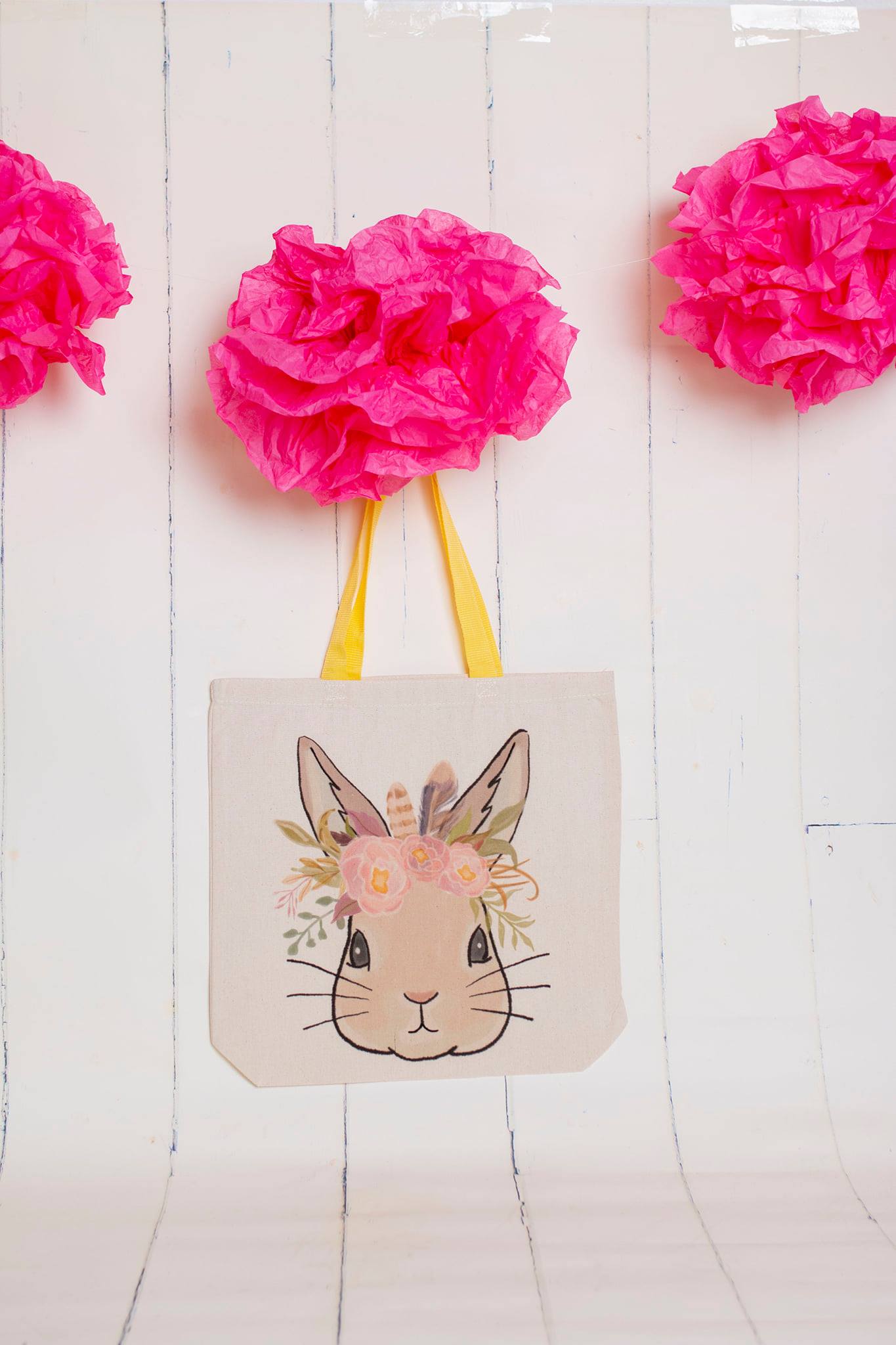 Easter Bunny Canvas Tote Bags