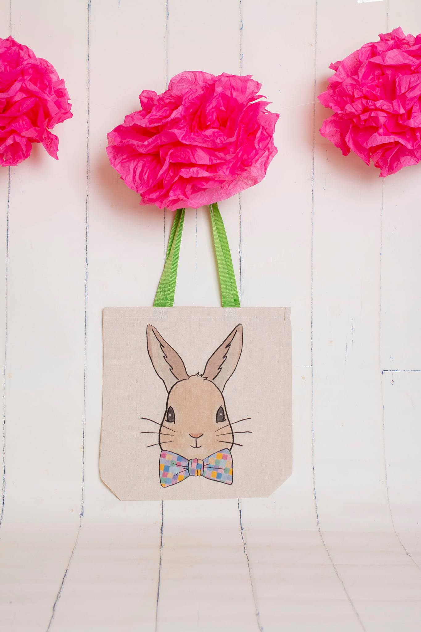 Easter Bunny Canvas Tote Bags