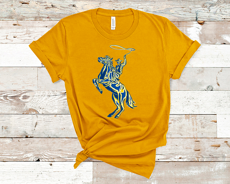 Layered Cowboy Tee (McNeese State University) YOUTH
