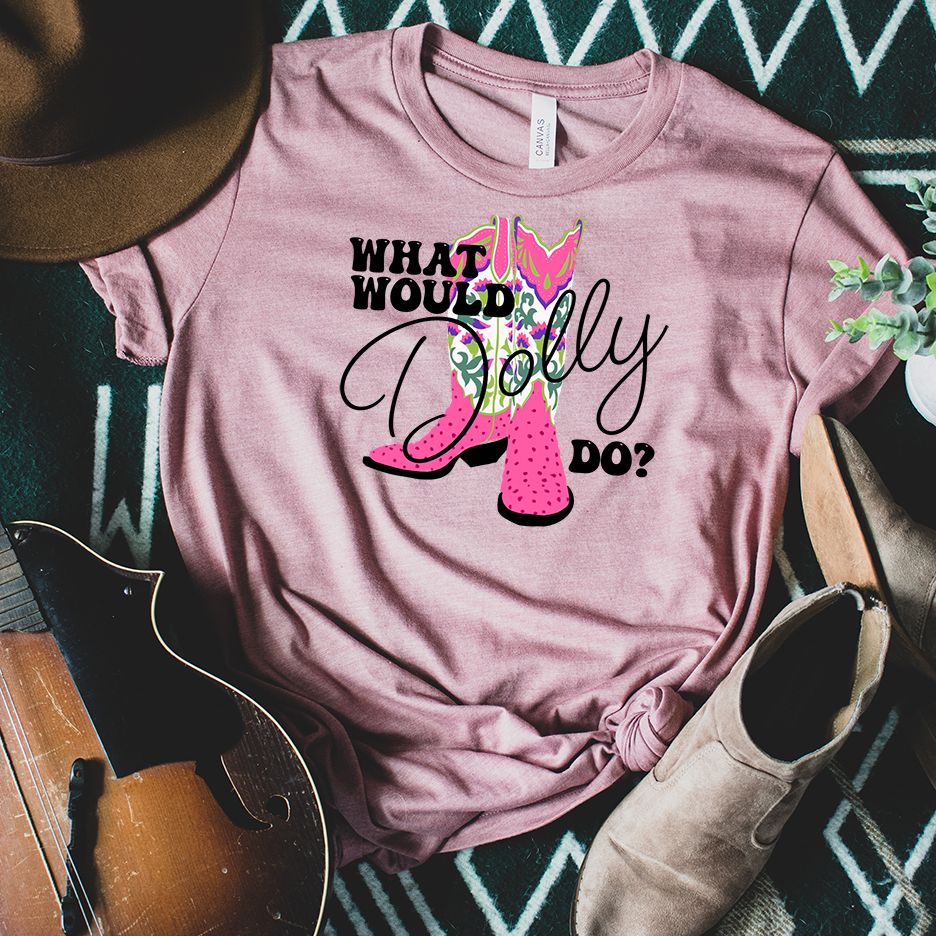 What Would Dolly Do Western Graphic Tee YOUTH
